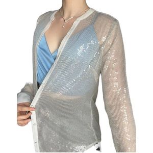 White House Black Market Sparkly Top